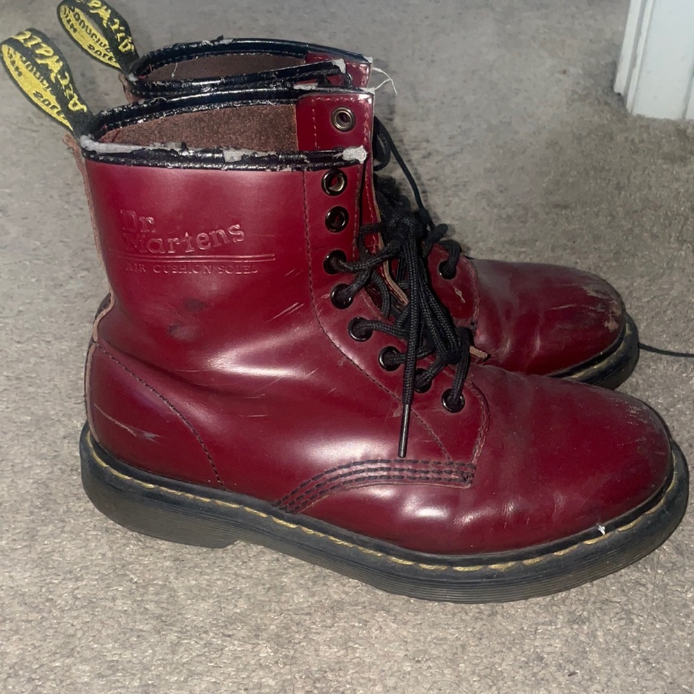 Doc Martens used but still have a lot of life left in them